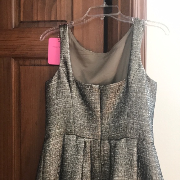 Rickie Freeman for Terri Jon Metallic Dress
